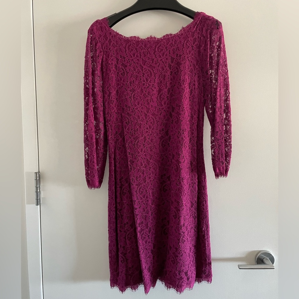Diane von Furstenberg Classic Lace Dress